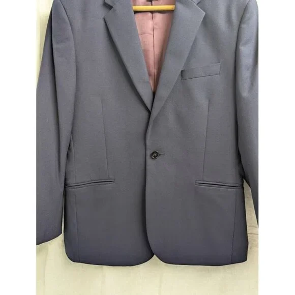 Asos Design Men's size 38" short Navy Blue suit jacket, blazer special occasion - Picture 3 of 8
